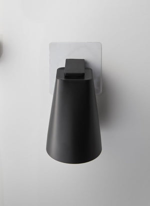 Yamazaki zelfklevende badkamer bekerhouder - tower - zwart