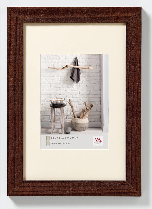 Walther home - houten lijst - fotoformaat 15x20 cm - walnoot
