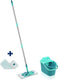 Leifheit 55515 powerclean vloerwisser m 33 cm compleet systeem met steel 140 cm micro duo met gratis extra micro duo doek