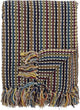 Bloomingville plaid lazzario blauw 160x130cm