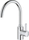 Grohe eurosmart cosmopolitan keukenkraan - hoge uitloop - 150° draaibereik - chroom