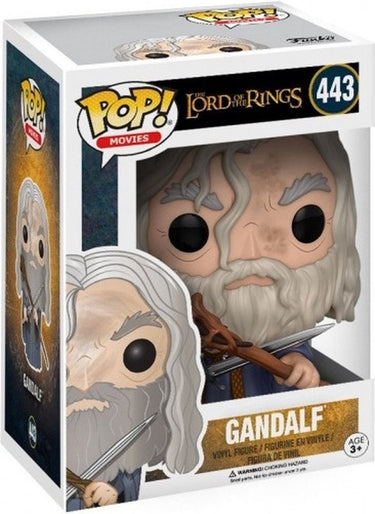 Funko pop movies: lord of the rings - gandalf - pop #443