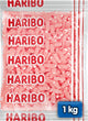 Haribo balla red f!zz - zuur snoep - 1kg zak