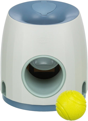 Trixie dog activity strategiespel ball treat lichtgrijs blauw