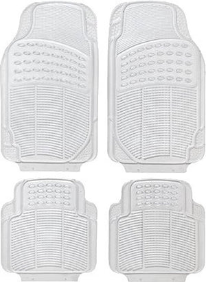 Car plus automattenset continental uni pvc transparant 4-delig
