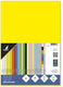 Merkloos sans marque kangaro papier - formaat a4 - 80 grams - geel - pak 100 vel