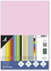Kangaro gekleurd papier - formaat a4 - 80 grams - pastel roze - pak 100 vel - k-0041p001