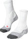 Falke ru3 anti-blaar lyocell functioneel materiaal hardloopsokken heren wit - maat 42-43