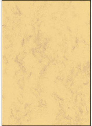 Marmerpapier sigel dp553 a4 200g m2 zandbruin 50 vel
