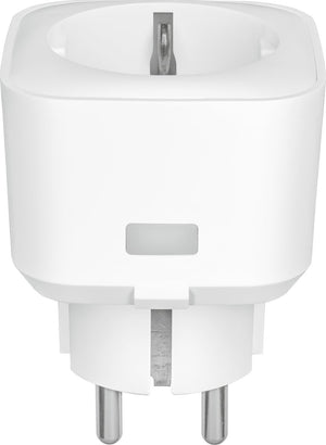 Klikaanklikuit zigbee stekkerdimmer zcc-250 – met statusweergave - slimme stekker - stopcontactdimmer - slimme dimmer stopcontact - compatible zigbee smart home - wit