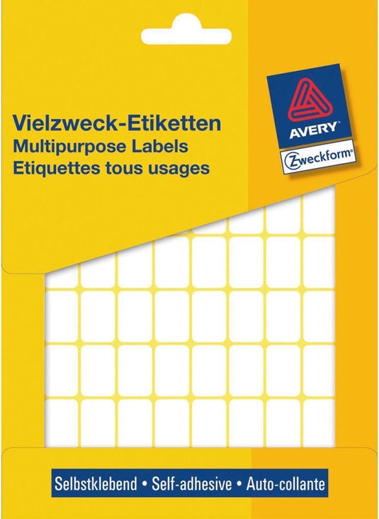 Avery huismerk 3312 handmatige etiket 181x12mm