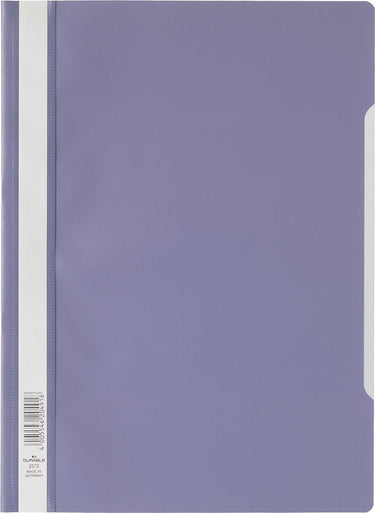 Durable snelhechtmap ft a4 lila 25 stuks