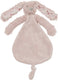 Happy horse graphic konijn richie knuffeldoek - oudpaars - baby cadeau