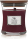 Woodwick geurkaars mini candle - black cherry - 20 branduren - 85gr - 8 cm ø 7 cm