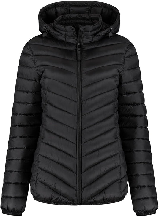Kjelvik outdoorjas sanna zwart
