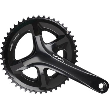 Shimano crankstel 2 x 11 speed road fc-rs510 - 175 50-34t met holle as - zwart