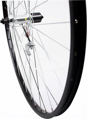Roland Achterwiel 28 uitval cass 8v Alu AS26 zwart zink spk