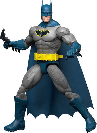 Mattel dc premier batman, actiefiguur van 16,5 cm, serie 1, gedetailleerd ontwerp met 22 beweegbare punten en cape