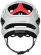 Abus cliffhanger mips - mtb helm shiny white l (57 - 61 cm)