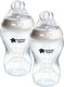 Tommee tippee natural start babyflessen - set van 2 x 340ml baby flessen - medium toevoersnelheid 3m+