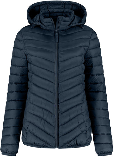 Kjelvik outdoorjas sanna donkerblauw