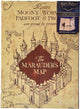 Mad monkey harry potter - notebook a5 - marauder's map - magnetisch sluiting