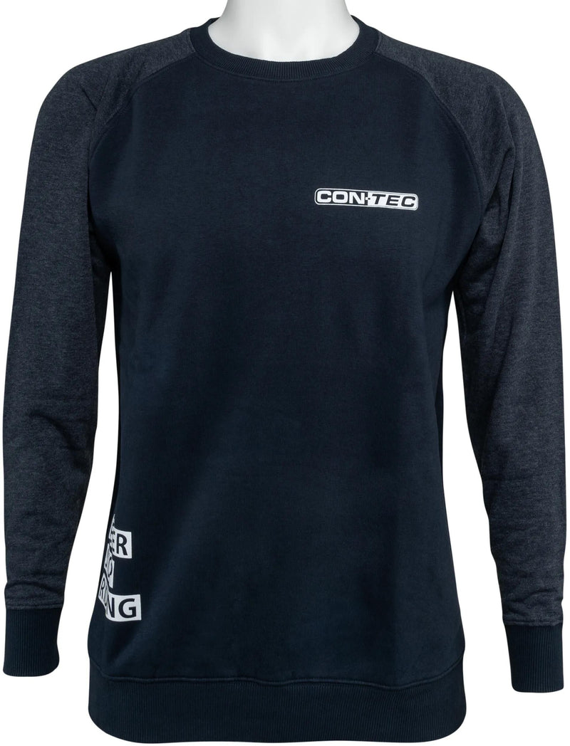 Load image into Gallery viewer, Contec sweatshirt never stop riding ct sweatshirt never stop riding size s blue grey
