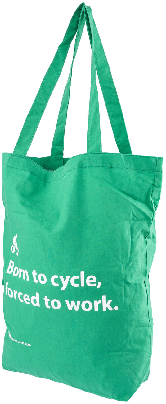 Contec boodschappentas born to cycle ct cotton bag born to cycle bag foldable green
