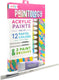 Ooly - paintology - acrylverf set - pastelkleuren - 2 penselen