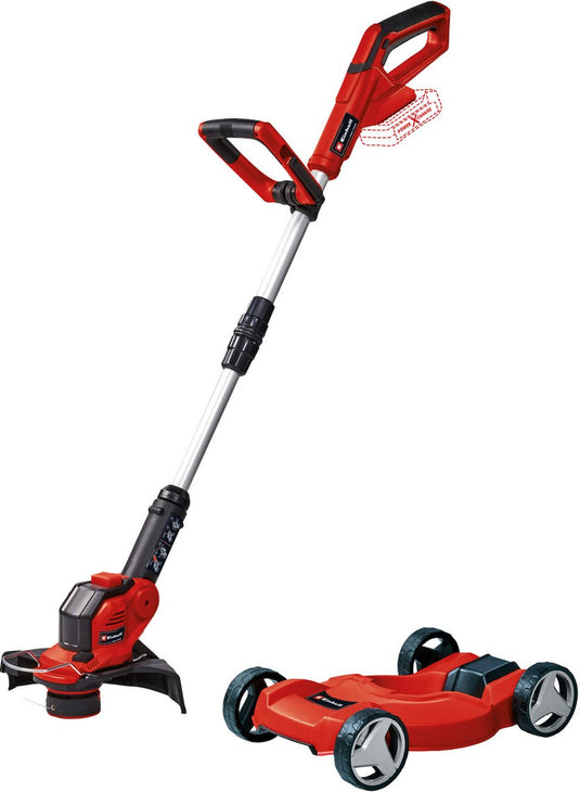 Einhell accu grastrimmer ge-ct 18 28 li tc solo - power x-change - 18 v li-ion - incl. trimmer cart - maaidiameter: 28 cm - incl. draadspoel - excl. accu en lader