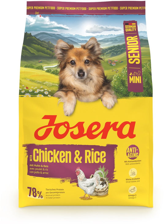 Josera chicken rice - hondenvoer - mini senior - 3 kg
