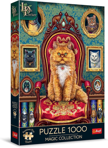 Trefl premium plus magic collectie - legpuzzel - 1000 stukken - kattenmotief