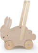 Trixie houten loopwagen - mrs. rabbit - babywalker - kinder speelgoed - loopkar vanaf 1,5 jaar - voor jongens en meisjes - fsc