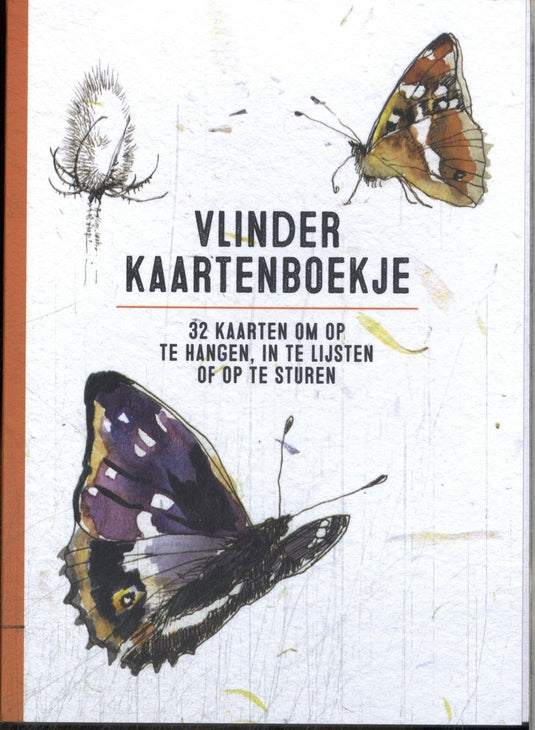 Vlinder kaartenboekje