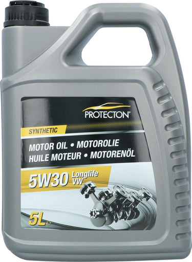 Protecton motorolie 5w-30 - synthetisch - vw longlife iii - brandstof besparend - voor benzine-, lpg- dieselmotoren – voor verlengde verversingsintervallen - 5 liter