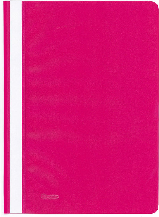 Kangaro snelhechtermap - a4 - pp - cerise - krimp á 25 stuks - k-22050