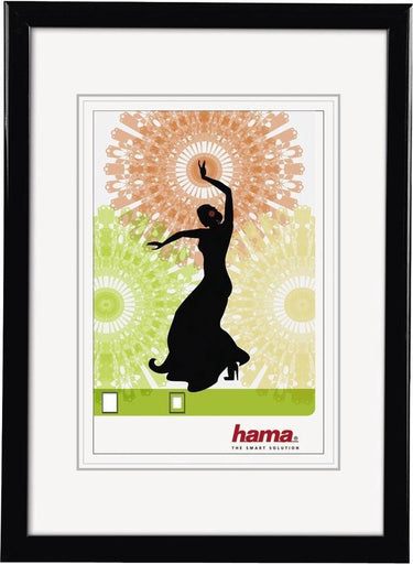 Hama fotolijst - madrid - 21 x 21,7 cm - zwart