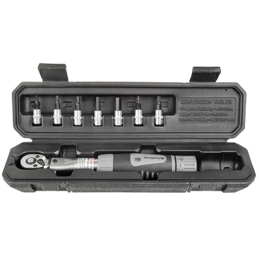 M-Wave Momentsleutelset TW-4 24 met bitjes 4-24 Nm 8-delig