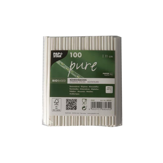 Roerstaafjes papstar 88069 wit