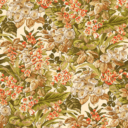 Dutch wallcoverings behang floral groen
