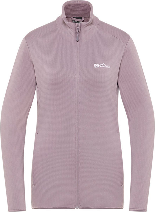 Jack wolfskin kolbenberg fz w dames outdoorvest - wild blossom - xl