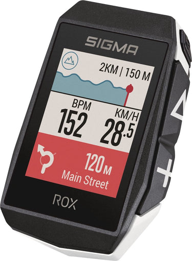 Sigma rox 11.1 evo gps hr + cad snelh set + sb gps+ant+ ble riem+usb-c
