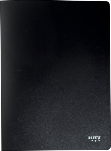 Leitz recycle showalbum a4 - 20 hoezen - 90% pre- en post-consumer gerecycled plastic - zwart