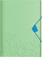 Leitz urban chic pp 3-klepsmap voor 150 vel - map voor a4 documenten - ideaal voor school of studie - groen
