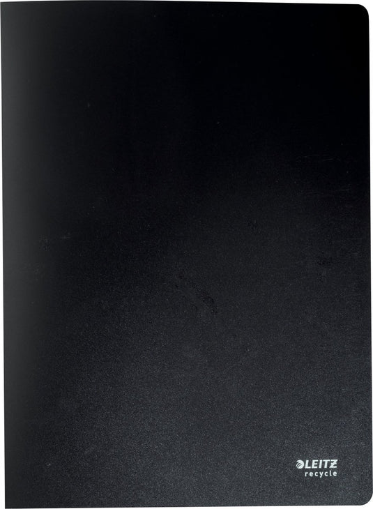 Leitz recycle showalbum a4 - 40 hoezen - 90% pre- en post-consumer gerecycled plastic - zwart