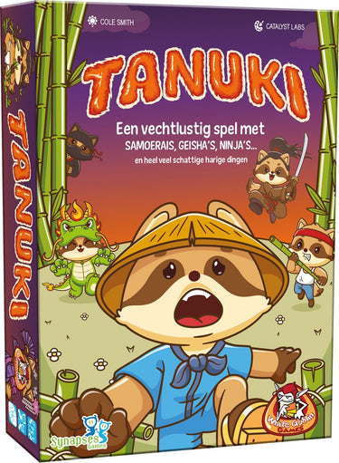 White goblin games - tanuki - kaartspel - 3 tot 6 spelers - kaarspel voor kinderen en volwassenen - vanaf 7 jaar - compact reisspel