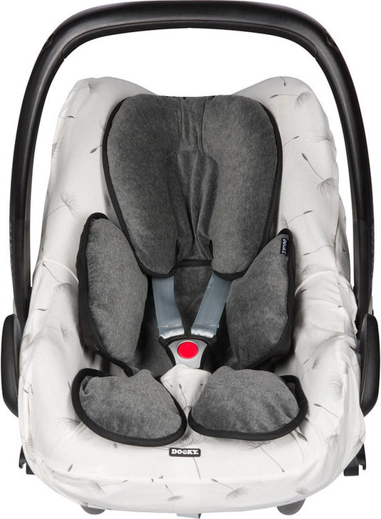 Dooky universeel baby kussen – zachte ondersteuning voor autostoel, wandelwagen reiswieg – wasbaar – 0-12 maanden