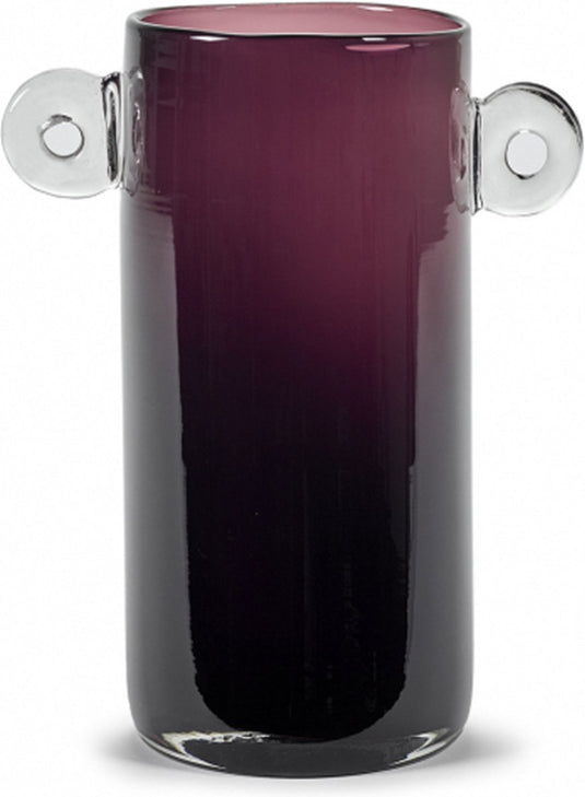 Serax - marie michielssen wind fire - vaas - aubergine - 24 ø