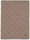 Jollein baby deken ledikant - 100x150cm - box knit - milky coffee