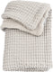 Meyco baby wafel teddy ledikant deken - greige - 100x150cm - 2.0 tog